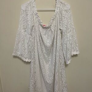 Lilly Pulitzer White Lace Dress